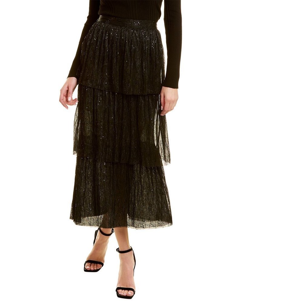 SABINA MUSAYEV CRYSTAL SKIRT